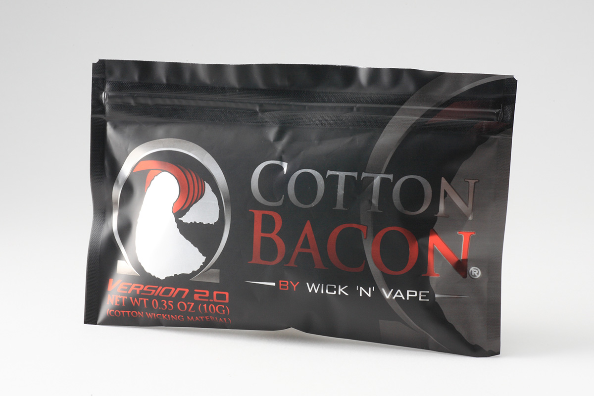 【コットン】Cotton Bacon V2.0 コットンベーコン (Wick 'n' Vape) レビュー
