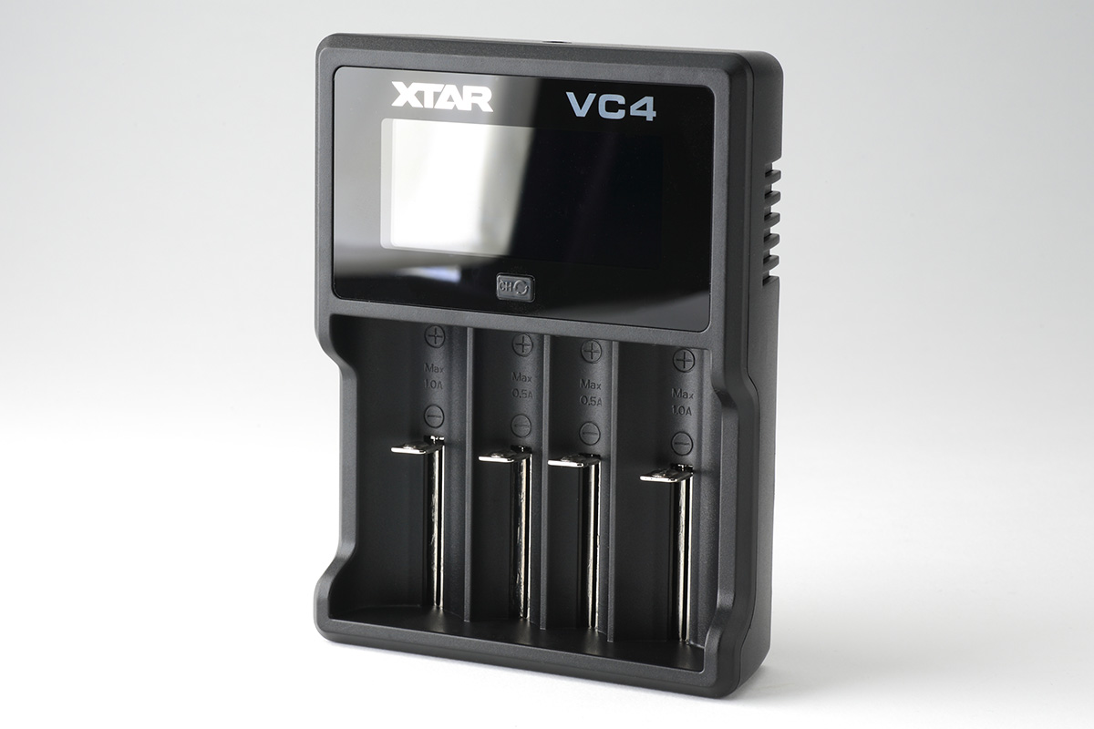 【バッテリーチャージャー】VC4（XTAR エクスター）レビュー