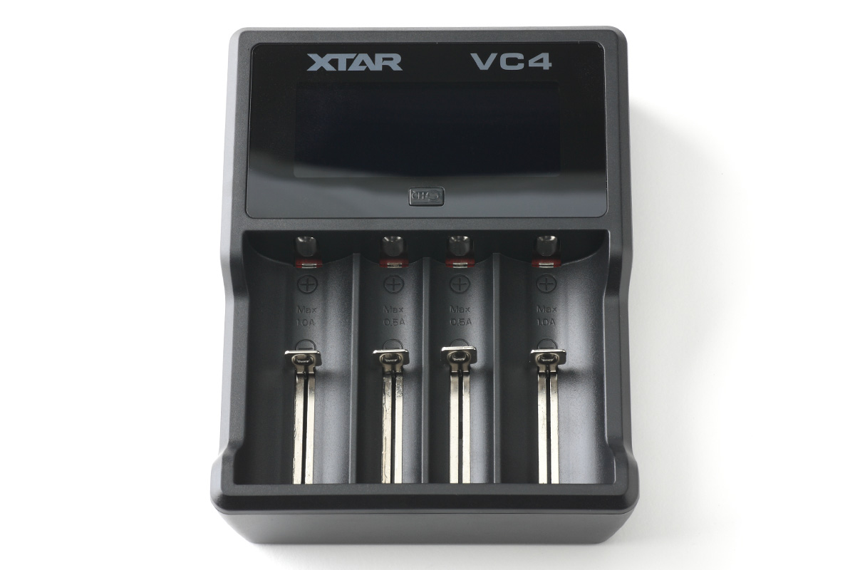 【バッテリーチャージャー】VC4（XTAR エクスター）レビュー
