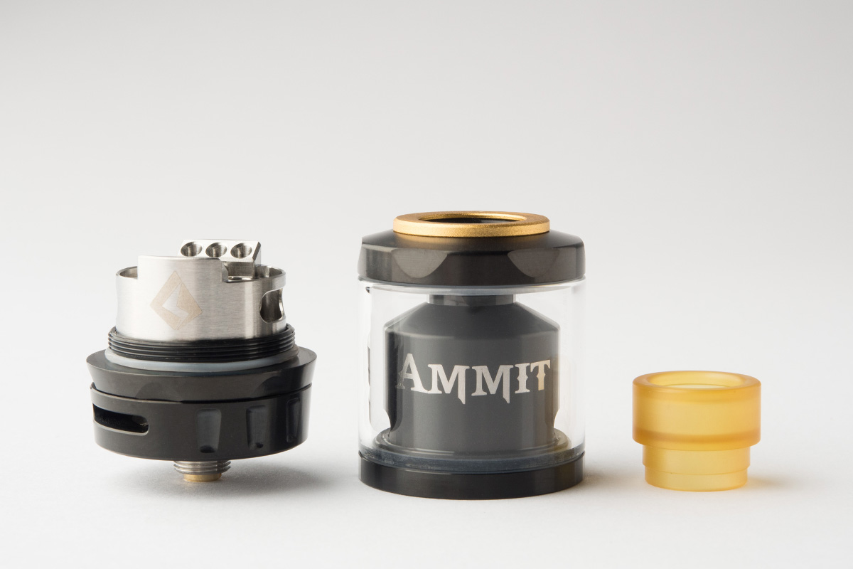 【アトマイザー】Ammit Dual Coil RTA「アミット デュアルコイル」 (Geekvape/ギークベイプ) レビュー