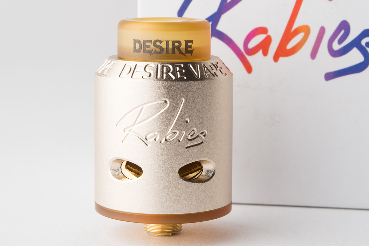 【アトマイザー】Rabies RDA「ラビーズ」 (Desire/デザイア) レビュー