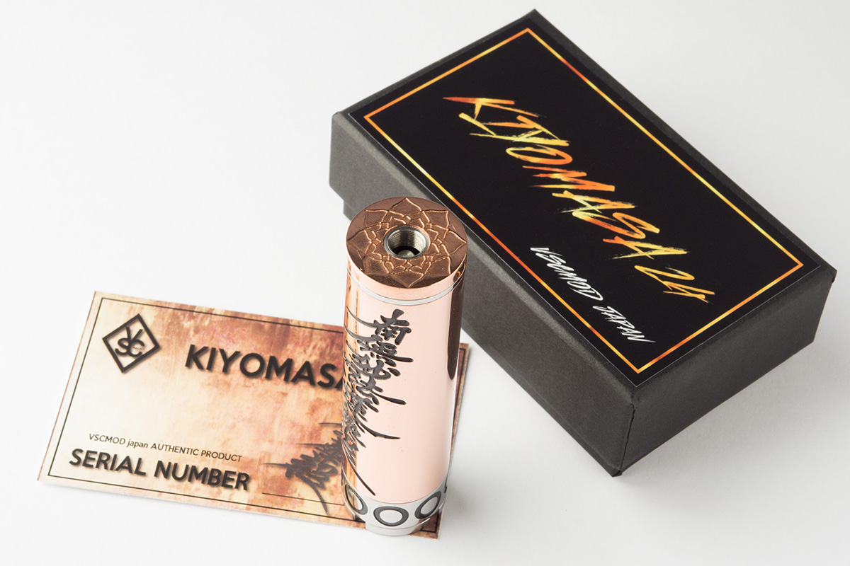 メカニカルMOD】KIYOMASA24 Mod 「キヨマサ」（VSCMOD japan）レビュー 