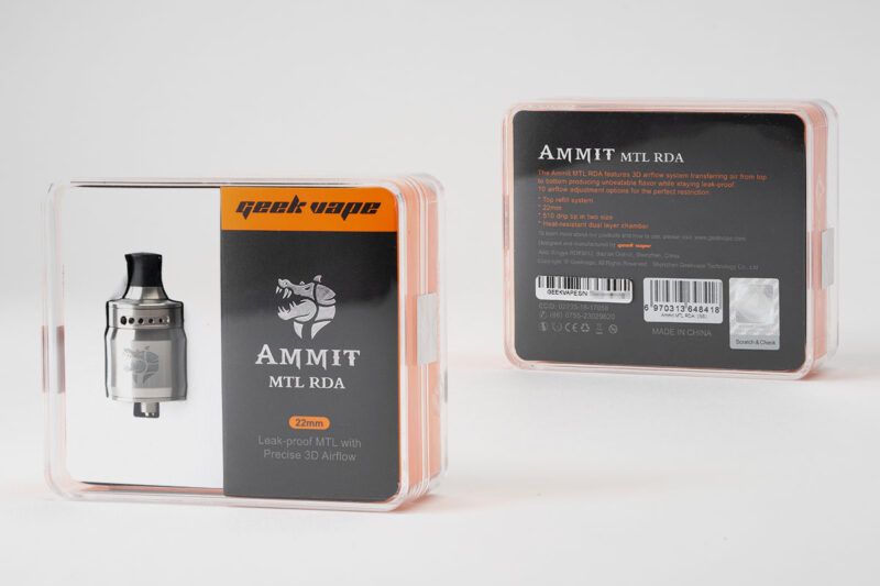 アトマイザー】GeekVape AMMIT MTL RDA 徹底レビュー！ | VAPE Circuit