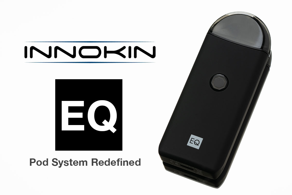 【Innokin EQ】コンパクトボディーに大容量バッテリー搭載のPODデバイス レビュー！