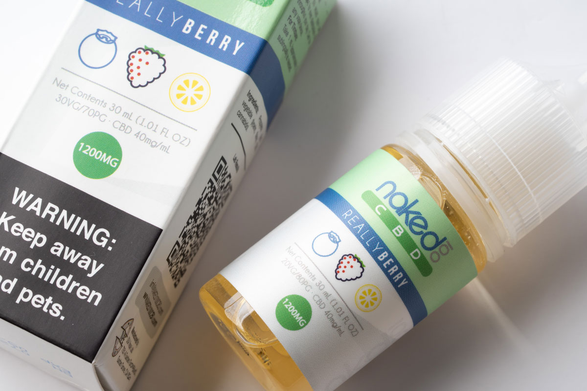 naked 100 CBD レビュー