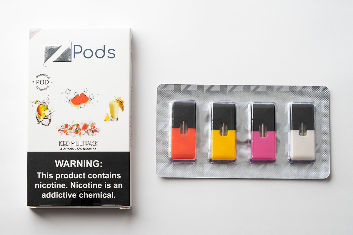ZIIP PODS JUUL互換PODのレビュー！