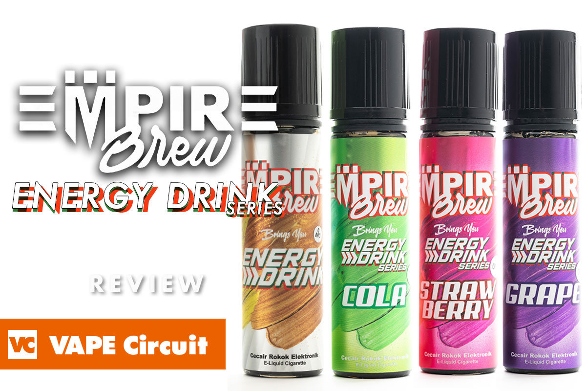Empire brew Energy drinkシリーズ レビュー｜4種類のエナジードリンクリキッド！