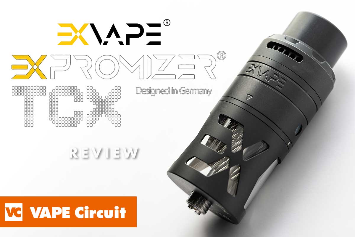 EX VAPE Explomizer TCX RDTA（イーエックスベイプ・エクスプロマイザーTCX）レビュー