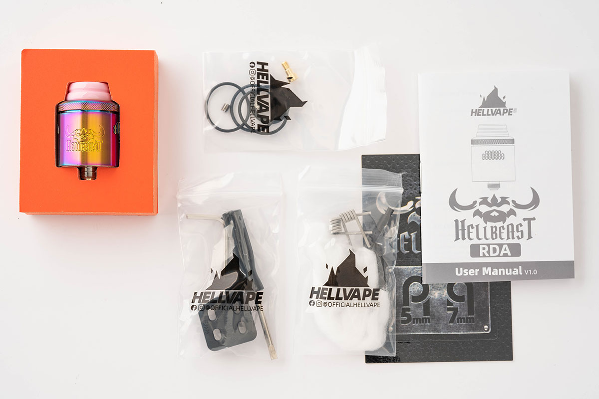HELLVAPE Hellbeast RDA（ヘルベイプ ヘルビースト ドリッパー）レビュー