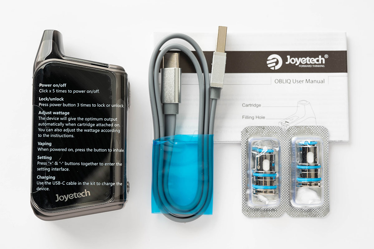 Joyetech ObliQ（ジョイテック オブリック）レビュー