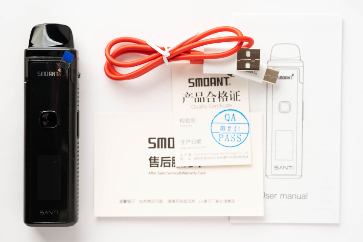 SMOANT SANTI POD（スモアント サンティポッド）レビュー