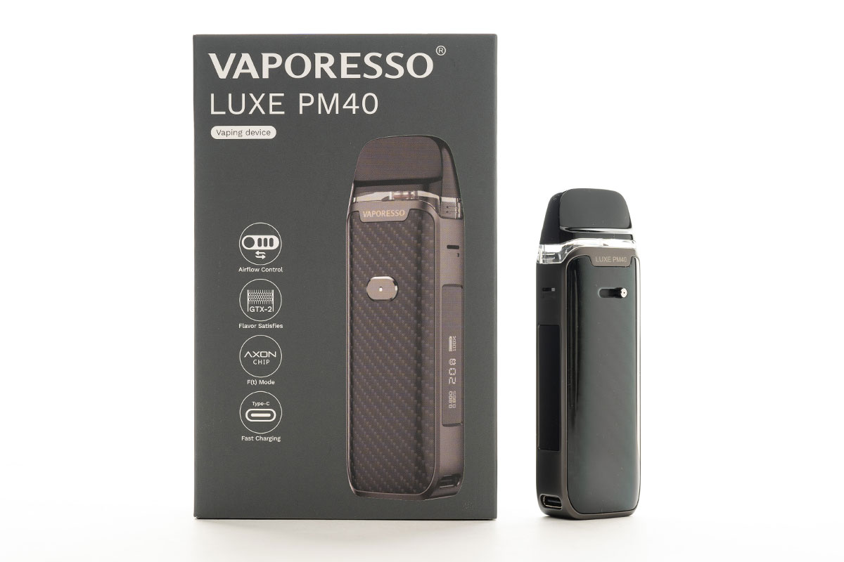 Vaporesso LUXE PM40(ベポレッソ ルクス ピーエム40)レビュー