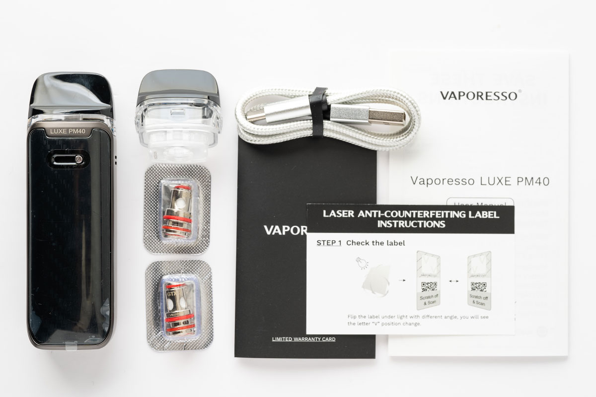 Vaporesso LUXE PM40(ベポレッソ ルクス ピーエム40)レビュー
