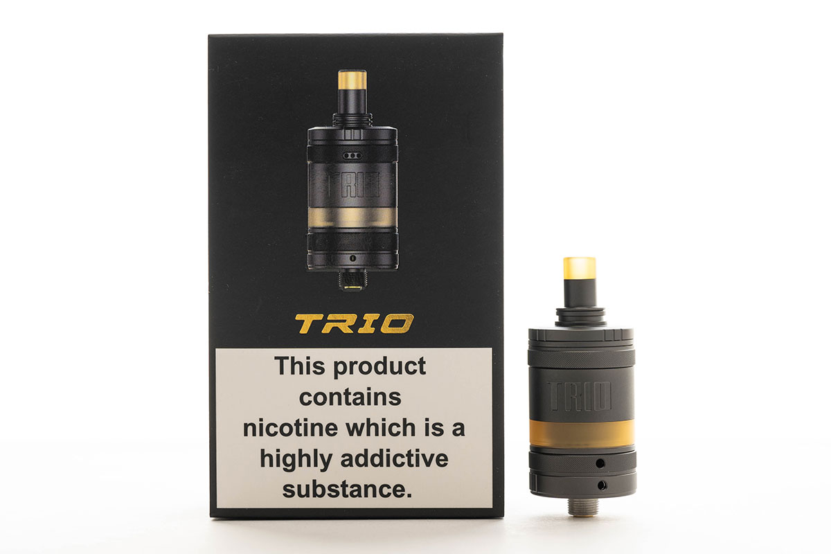 ZQ Vapor TRIO RTA レビュー｜今までにない独立トリプルエアーフロー