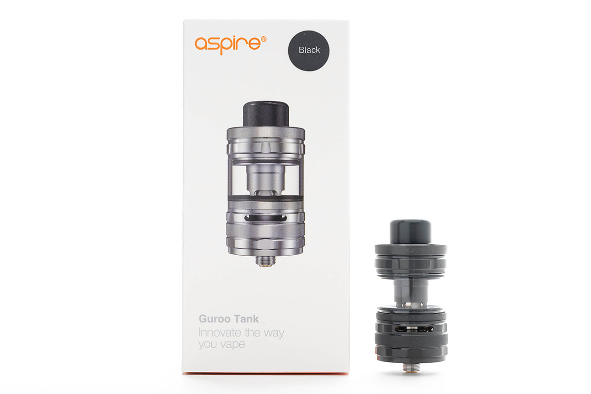 aspire GUROO Tank（アスパイア グルー/グロー タンク）レビュー