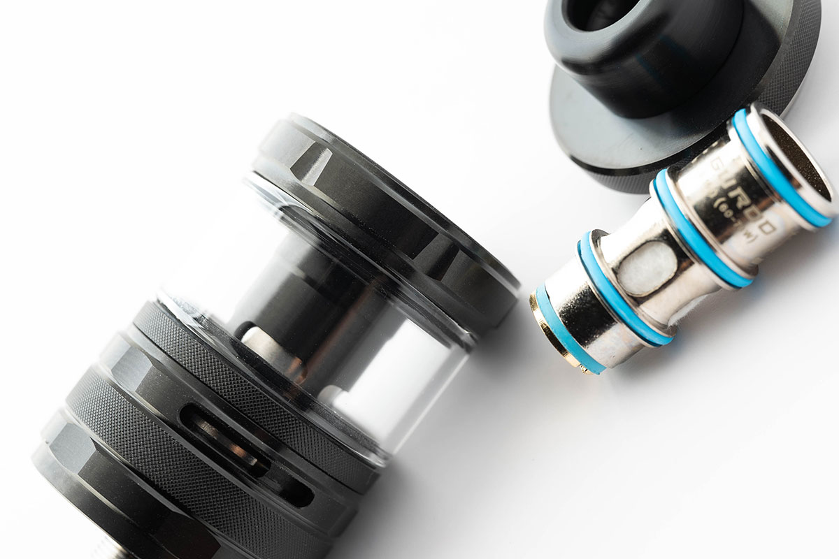 aspire GUROO Tank（アスパイア グルー/グロー タンク）レビュー