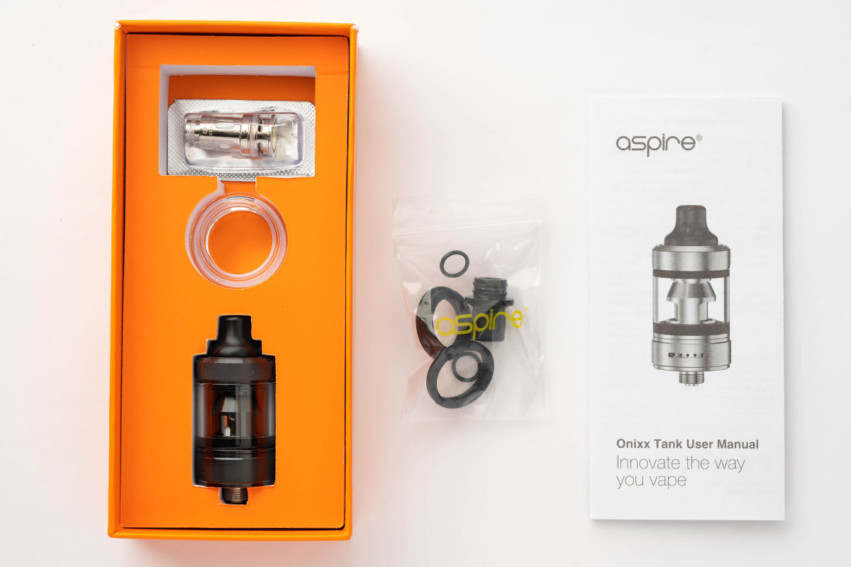 aspire Onixx Tank（アスパイア オニックスタンク）レビュー