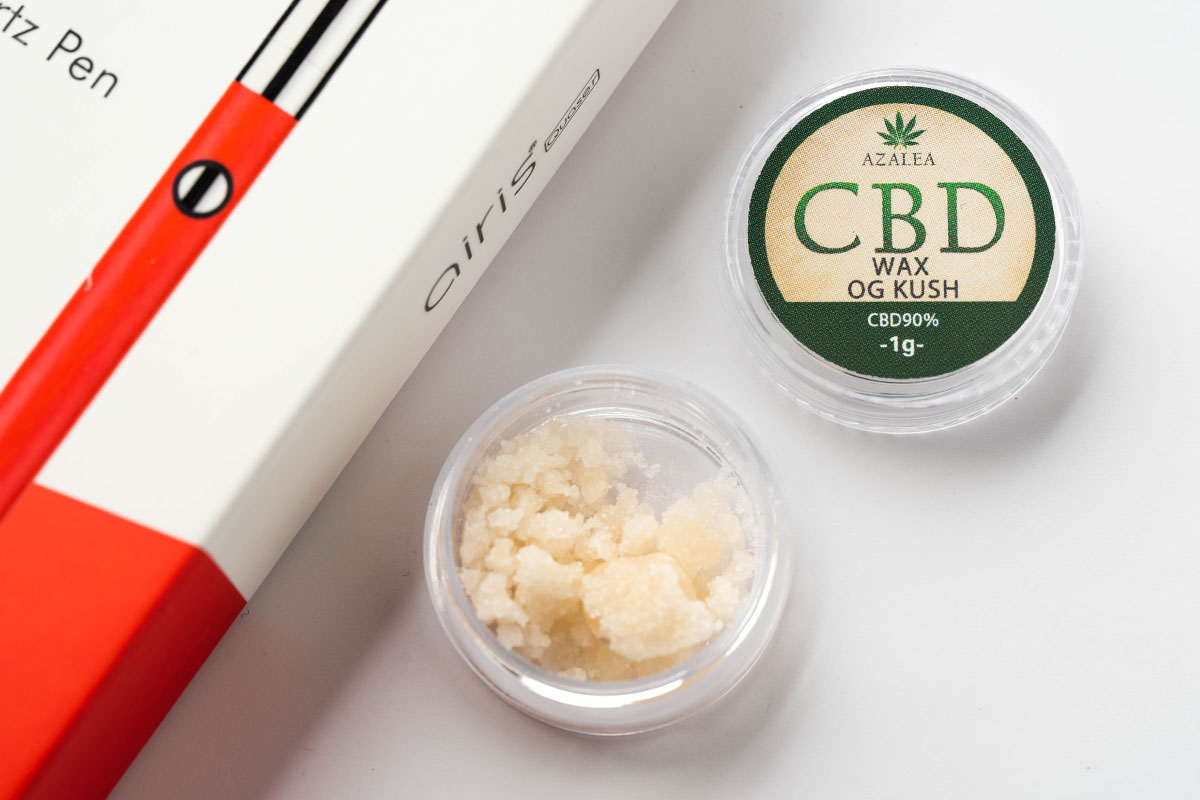 Azalea CBD WAX レビュー｜安心安全の国内生産！優コスパのブロード