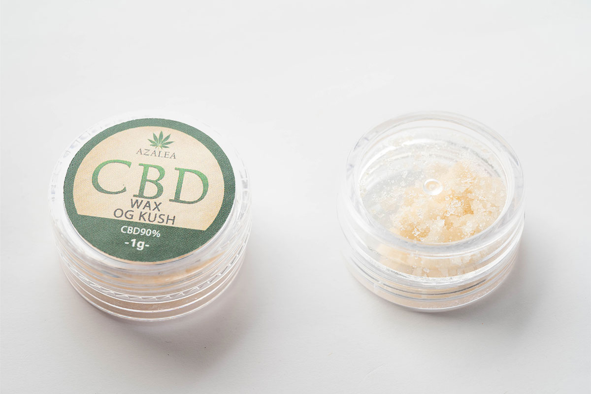 Azalea CBD WAX レビュー｜安心安全の国内生産！優コスパのブロード