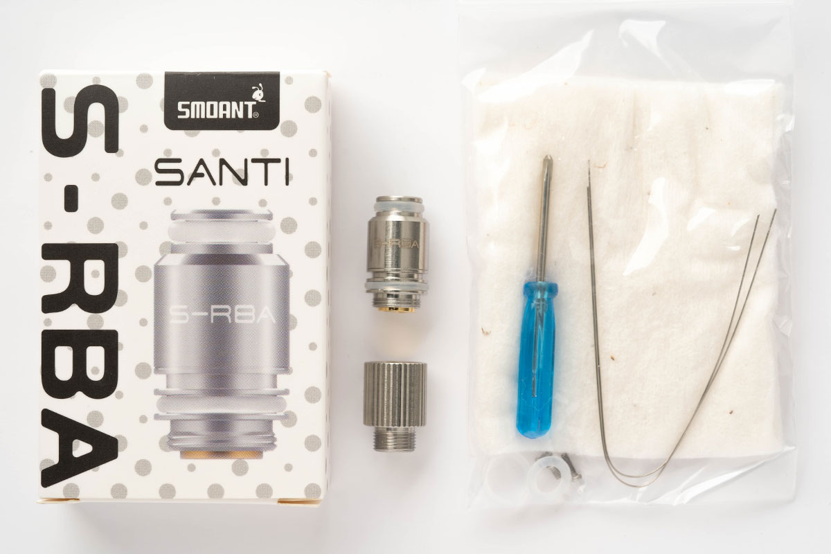 Smoant SANTI RBA Coil（スモアント サンティー アールビーエー コイル）レビュー