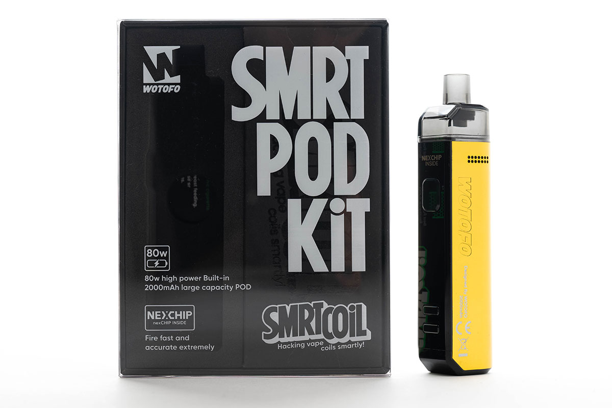 Wotofo SMRT POD KIT（ウォトフォ スマートポッドキット）レビュー