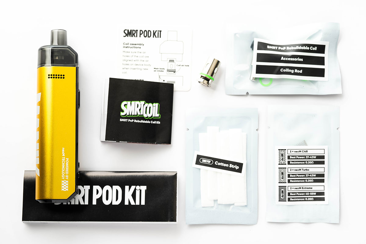 Wotofo SMRT POD KIT（ウォトフォ スマートポッドキット）レビュー