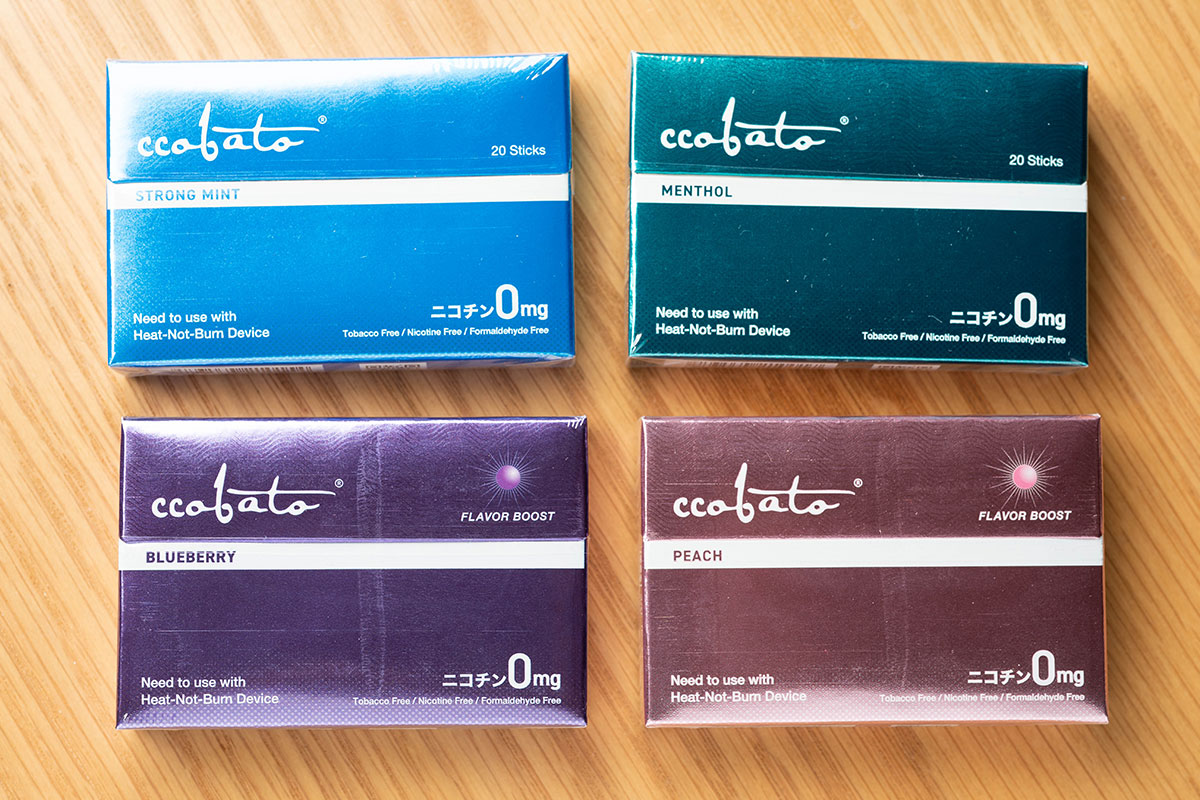 ccobato(コバト)レビュー｜ニコチンゼロiQOS専用スティック！茶葉を使ったノンニコチンスティック！