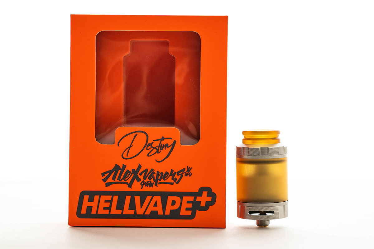 HELLVAPE Destiny RTA（ヘルベイプ デスティニータンク）レビュー