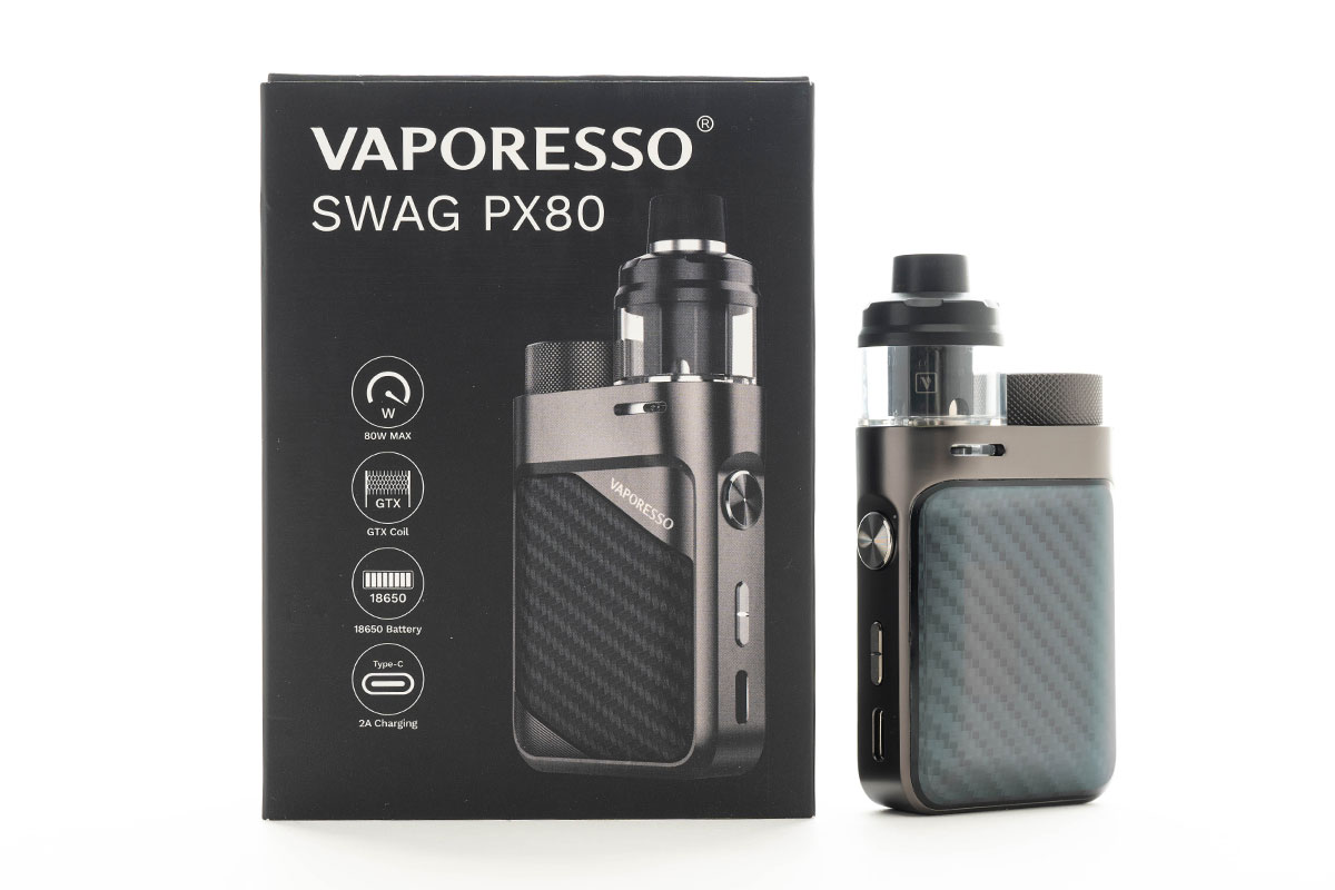 Vaporesso SWAG PX80（ヴェパレッソ スワッグ ピーエックス80）レビュー