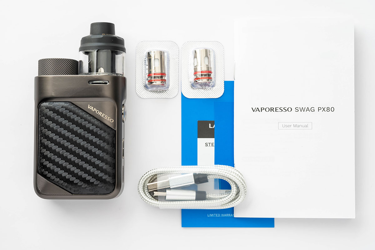 Vaporesso SWAG PX80（ヴェパレッソ スワッグ ピーエックス80）レビュー