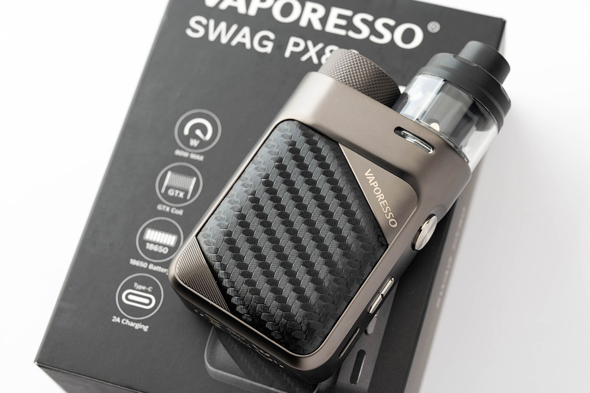 Vaporesso SWAG PX80（ヴェパレッソ スワッグ ピーエックス80）レビュー