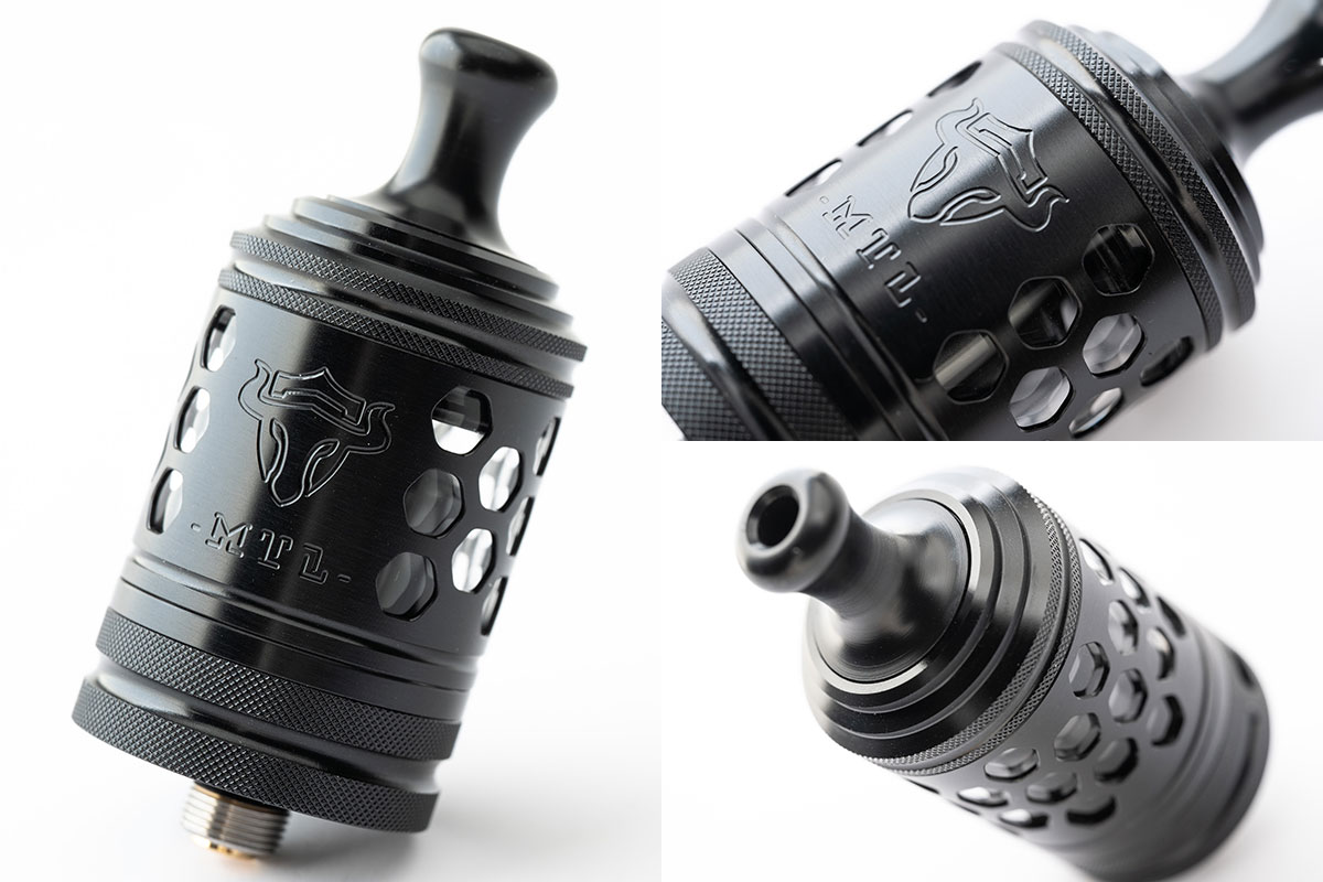 Thunderhead Creations Tauren MTL RTA（サンダーヘッドクリエイションズ タウレン エムティーエル タンク）レビュー