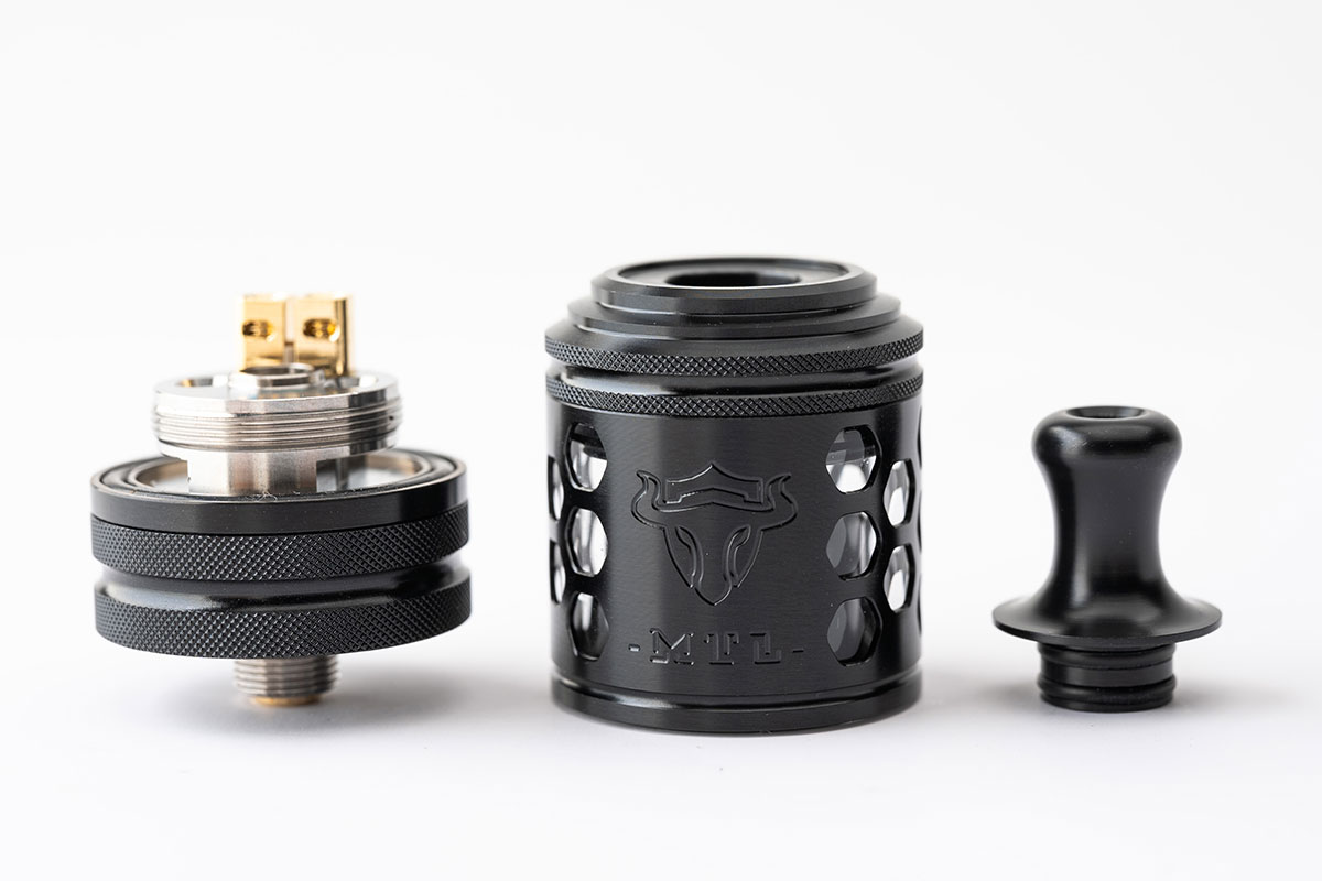 Thunderhead Creations Tauren MTL RTA（サンダーヘッドクリエイションズ タウレン エムティーエル タンク）レビュー
