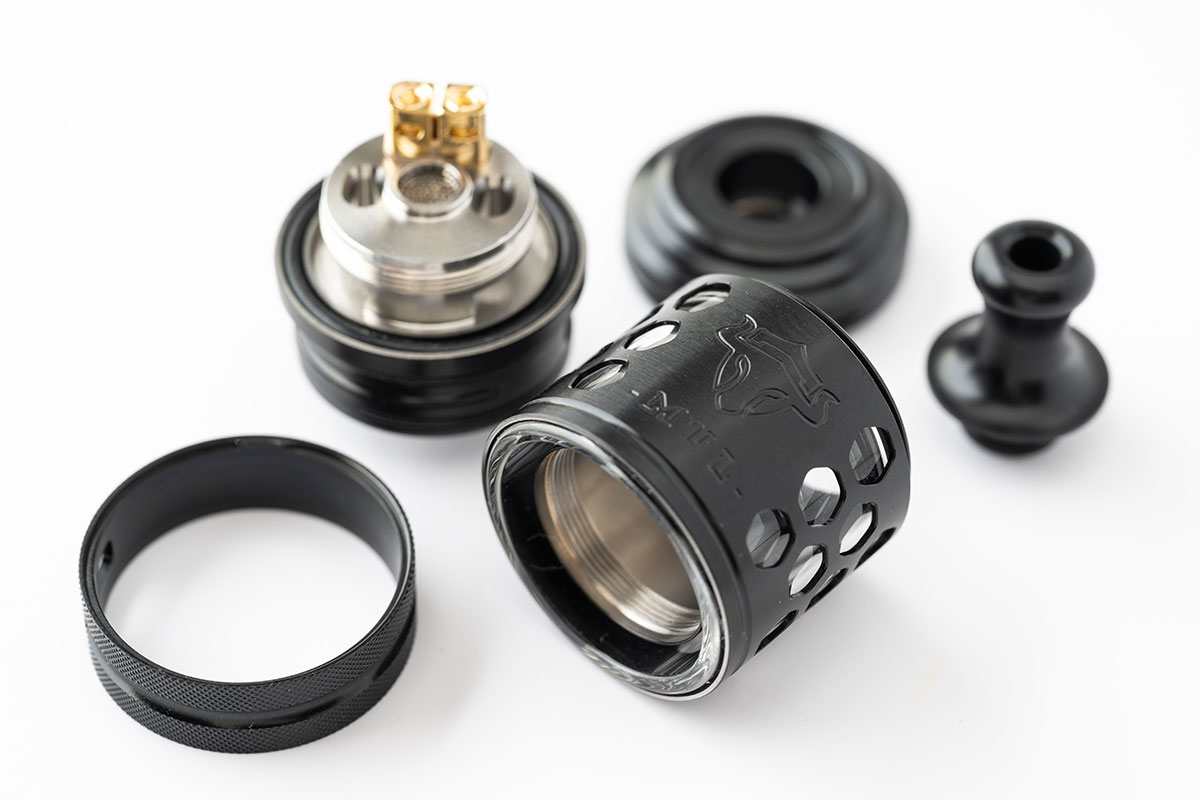 Thunderhead Creations Tauren MTL RTA（サンダーヘッドクリエイションズ タウレン エムティーエル タンク）レビュー