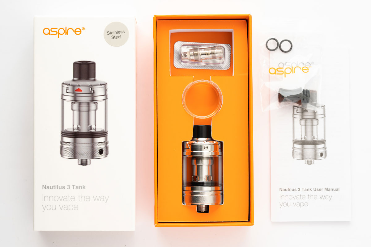 aspire Nautilus3（アスパイア ノーチラス3）レビュー