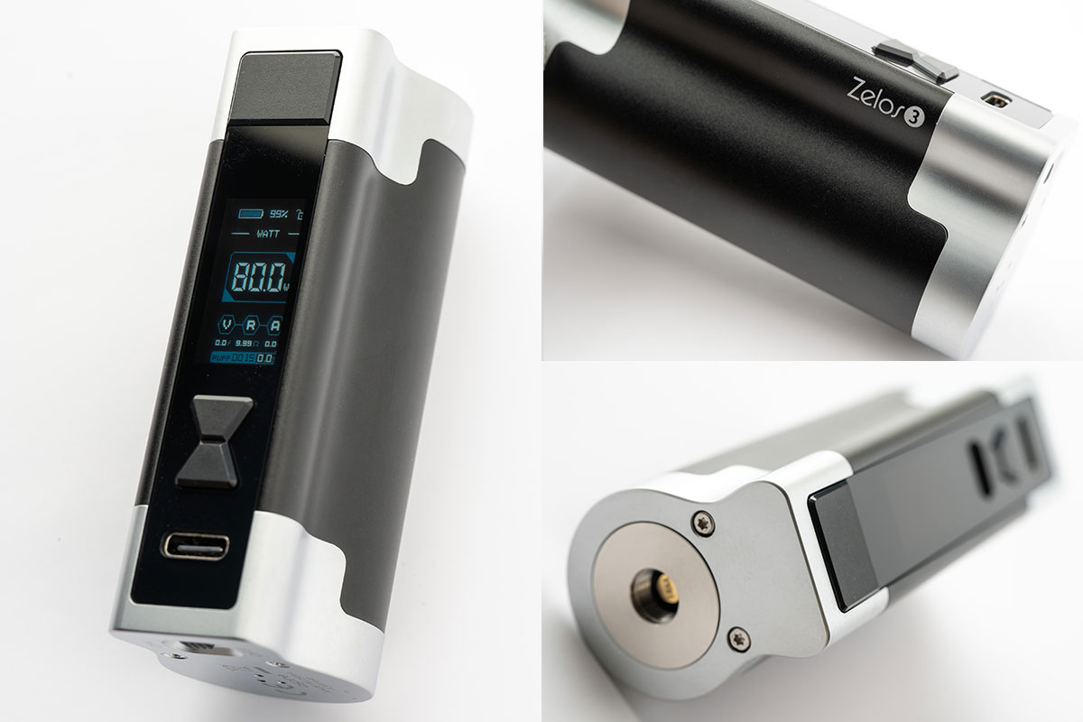 Aspire Zelos3 レビュー 多彩なモードとシンプルなデザインの内蔵バッテリーテクニカルmod Vape Circuit