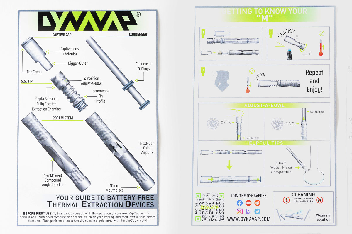 DynaVap THE 2021 “M” （ダイナヴァップ ザ 2021 エム）レビュー