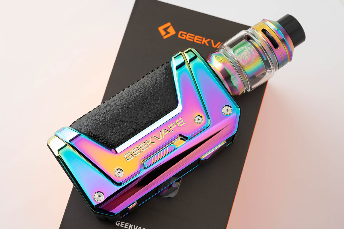 geek vape L200 レビュー｜防塵防水耐ショック！より軽量になった