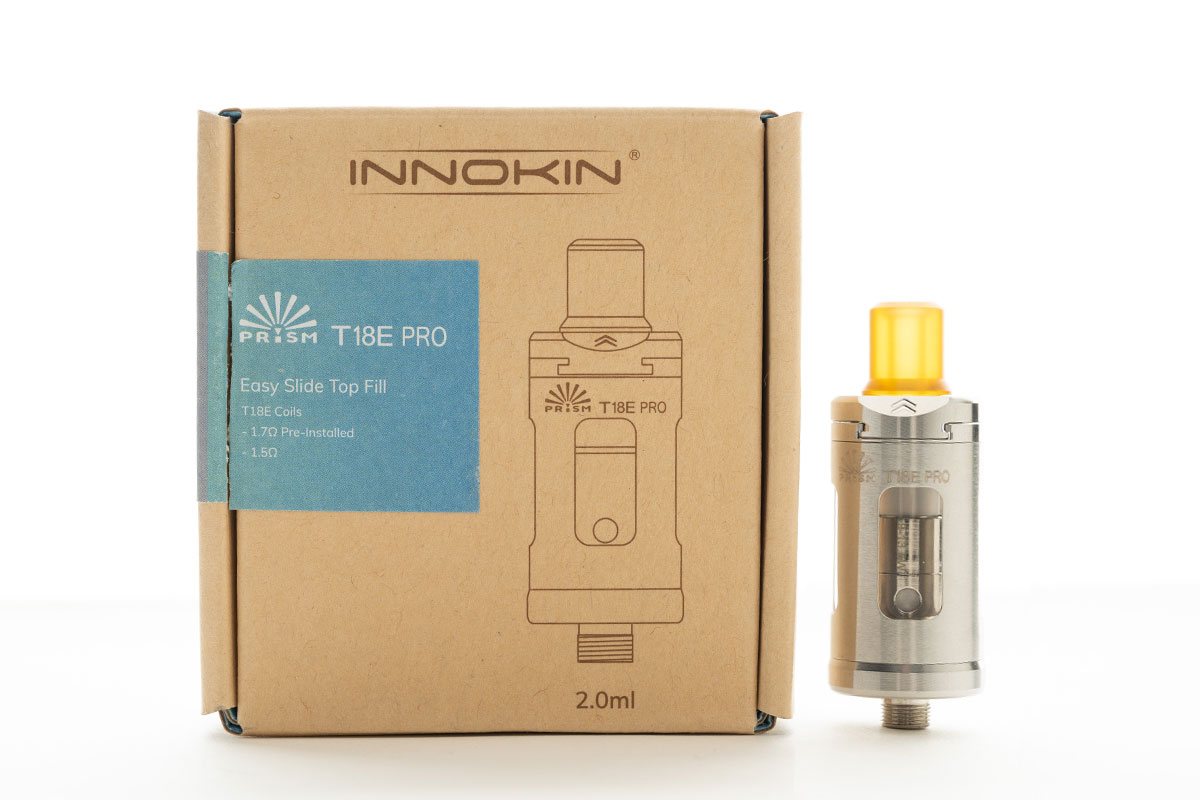 INNOKIN PRISM T18E Pro Tank(イノキン プリズム ティー18イープロタンク)レビュー