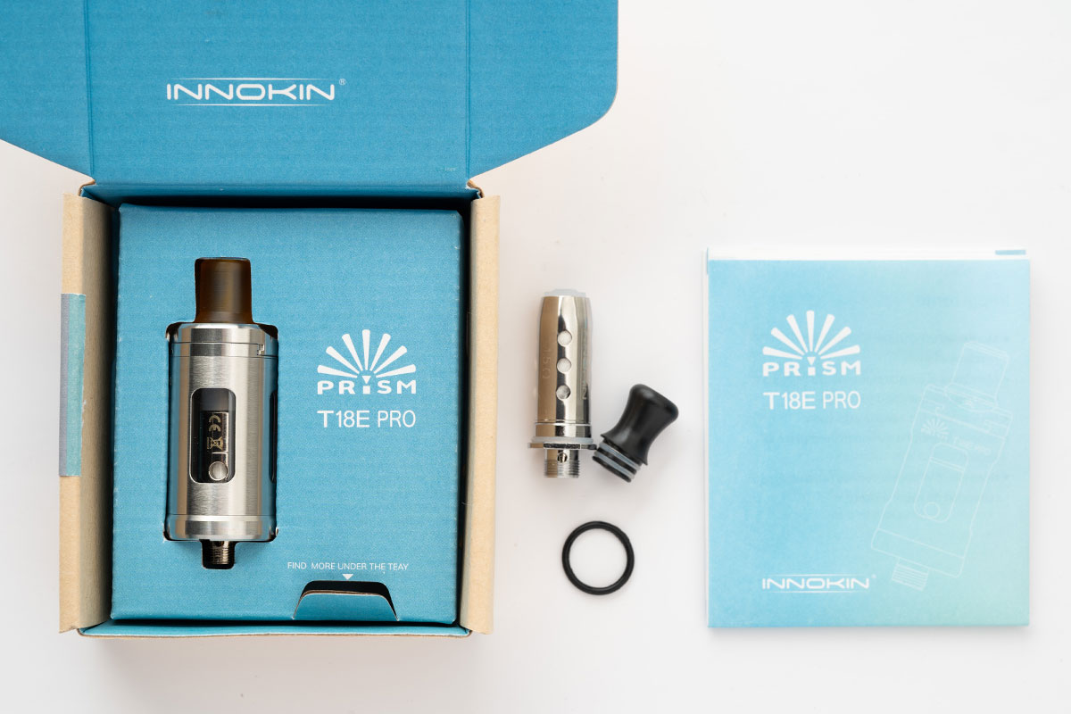 INNOKIN PRISM T18E Pro Tank(イノキン プリズム ティー18イープロタンク)レビュー