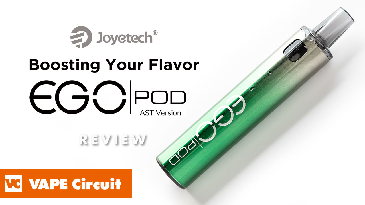 Joyetech eGo Pod AST Version レビュー｜長寿命＆ブーストフレーバーのペンタイプPOD! | VAPE Circuit