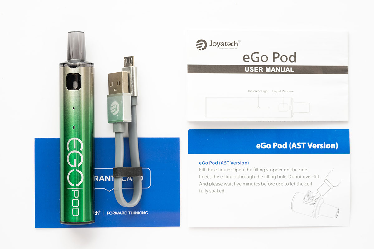 Joyetech eGo Pod AST Version レビュー｜長寿命＆ブーストフレーバーのペンタイプPOD! | VAPE Circuit