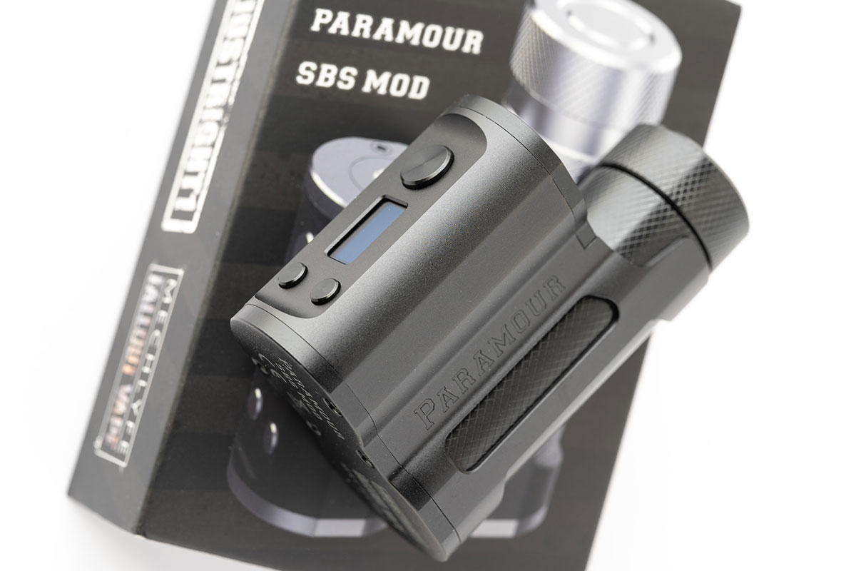 MECHLYFE PARAMOUR SBS MOD レビュー｜21700シングル25mm対応ステルスMOD！ | VAPE Circuit