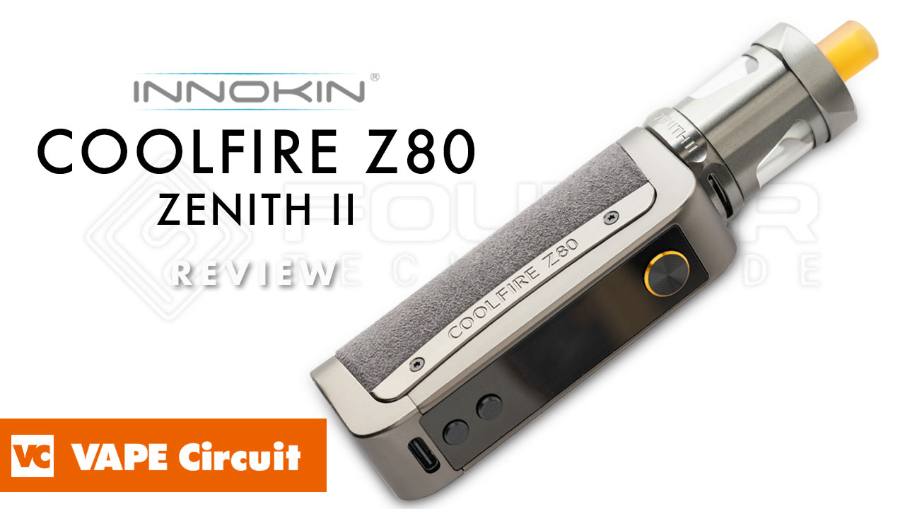 INNOKIN COOLFIRE Z80 レビュー｜スリムなのに27mm対応！高品質