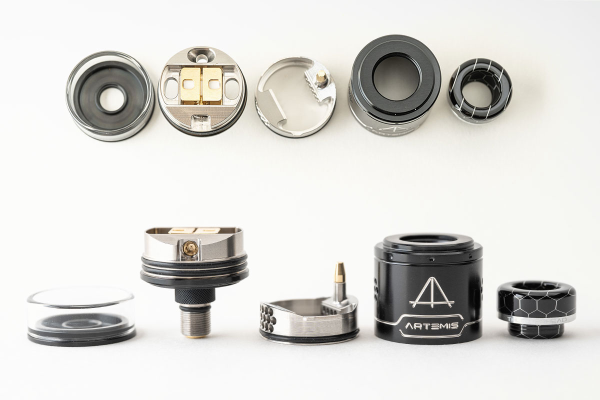 THC ARTEMIS V1.5 RDTA（Thunder Head Creations サンダーヘッドクリエイションズ アルテミス v1.5 ドリッパータンク）レビュー