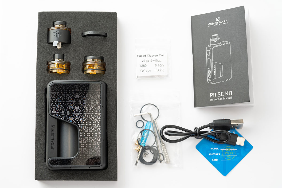 vandy vape PR SE KIT（バンディーベイプ）レビュー｜Pulse V2 と Requiem RDAのキット！