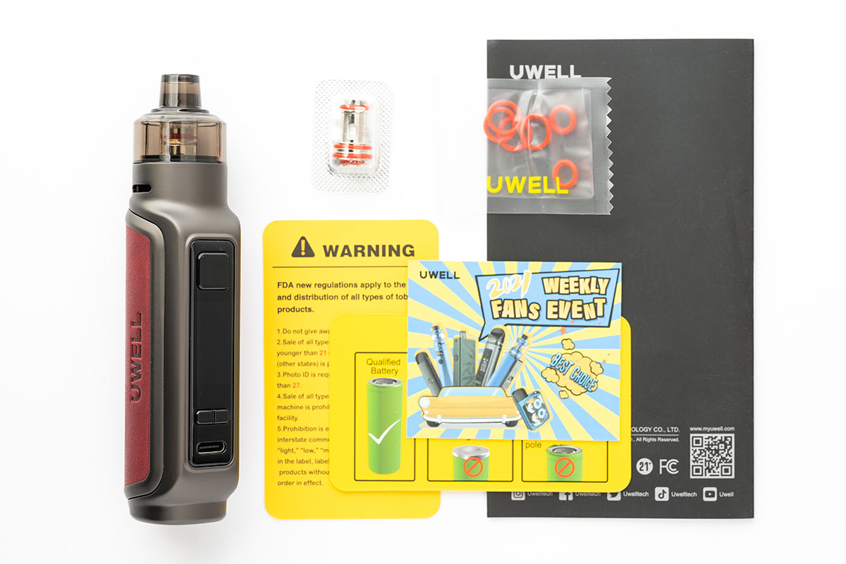 UWELL AEGLOS P1（ユーウェル イグロスP1）レビュー