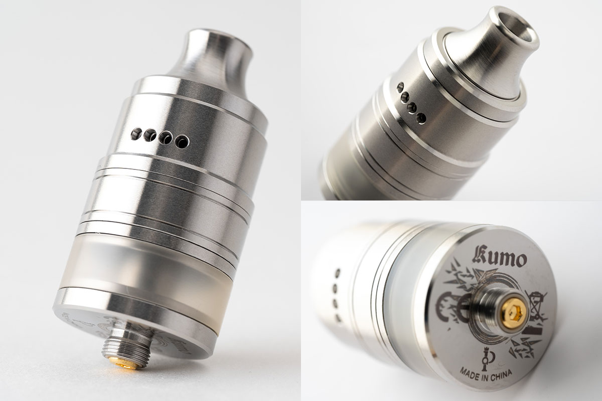 aspire Kumo RDTA レビュー｜特許取得！独自のリキッド供給システム！RDL特化アトマイザー！ | VAPE Circuit