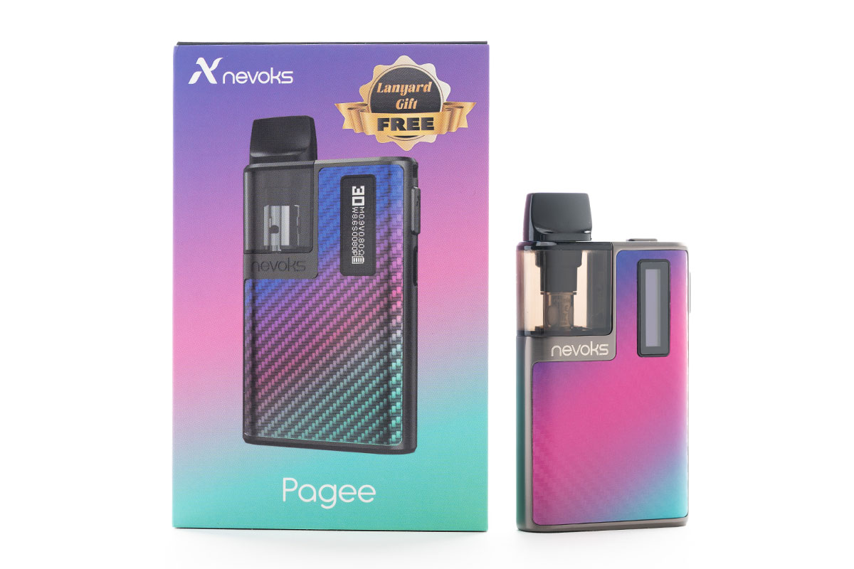 Nevoks PAGEE POD レビュー｜驚きのカードサイズ！薄型ボディーに可変出力！高性能PODデバイス！ | VAPE Circuit