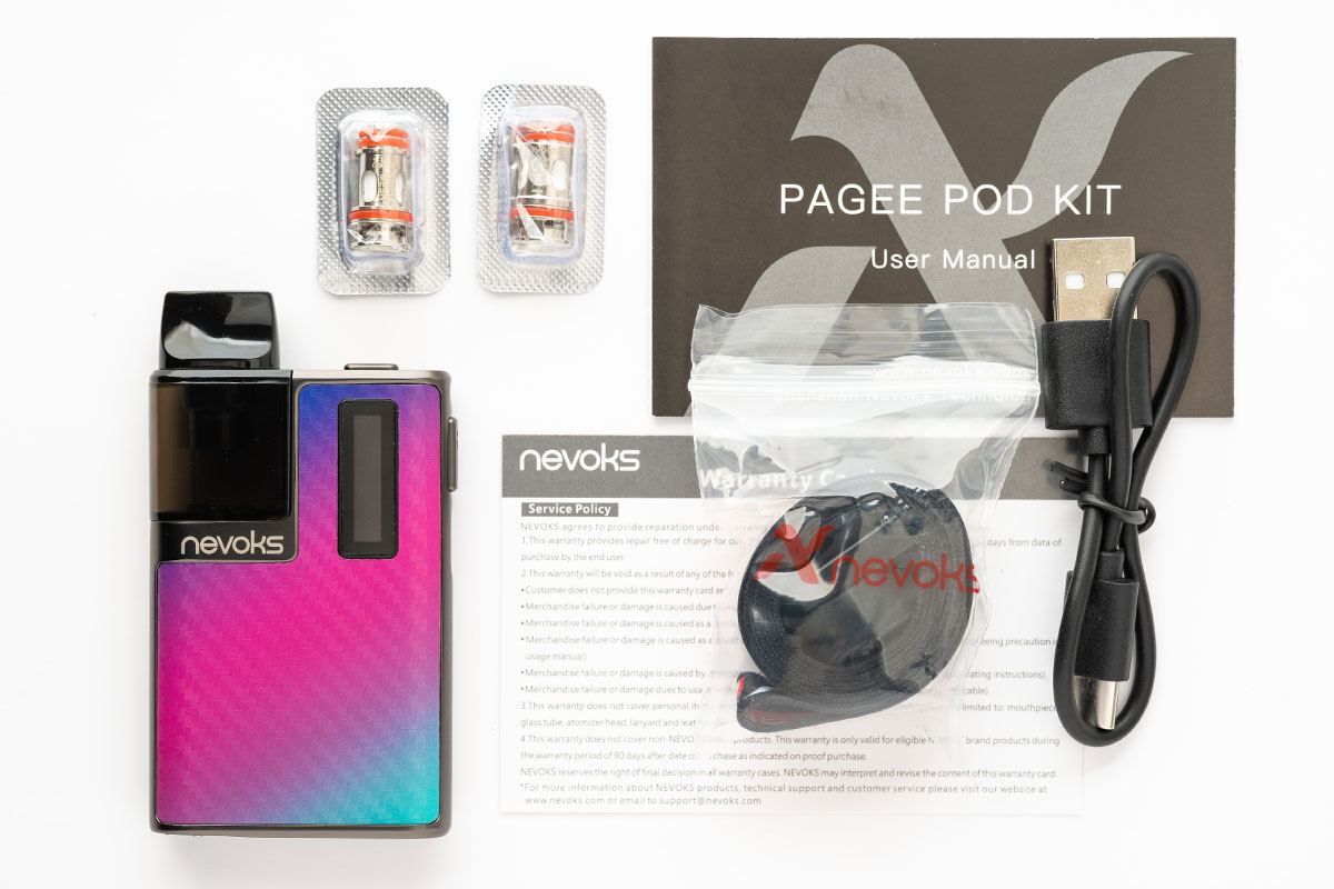 Nevoks PAGEE POD レビュー｜驚きのカードサイズ！薄型ボディーに可変出力！高性能PODデバイス！ | VAPE Circuit